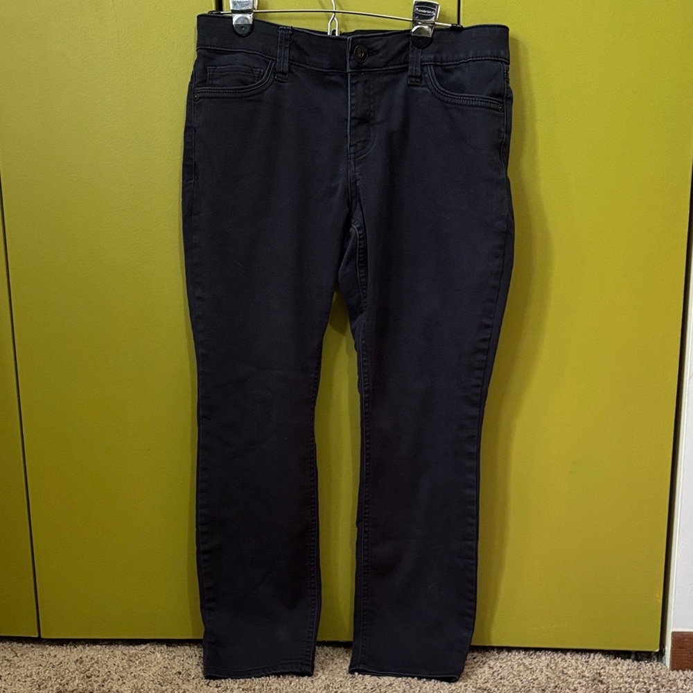 Liz Claiborne Women's Black Straight Leg Jeans